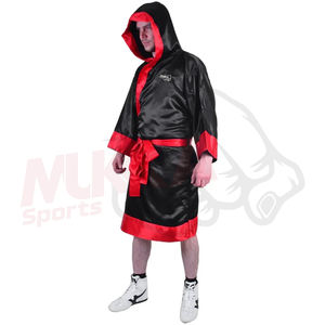 Bata de Boxeo con Capucha para Hombre, Impresa Digitalmente, de la Mejor Calidad, Superventas, Traje de Combate Personalizado Unisex de Poliéster - Product Image 5