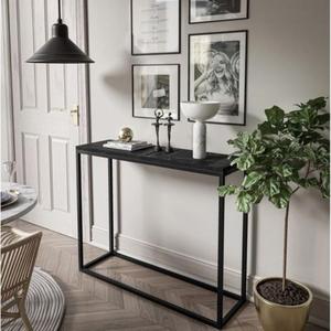 Tables de console de cadre de couleur noire de miron de conception simple avec les détails de la meilleure qualité conçus pour l'esthétique moderne et rustique - Product Image 5