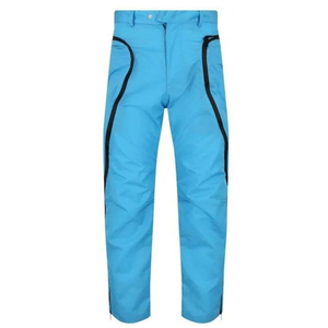 Pantalons décontractés en cuir véritable pour hommes de qualité supérieure, imperméables, écologiques, couleur bleue, fabriqués au Pakistan - Product Image 1