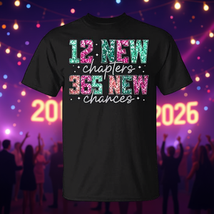 Maglietta Promozionale Collezione Capodanno 2026: 12 Nuovi Capitoli e 365 Nuove Occasioni - Product Image 3