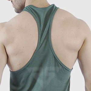 Diseño personalizado mejor calidad moda blanco negro algodón gimnasio desgaste hombres camisetas sin mangas entrenamiento Culturismo - Product Image 5