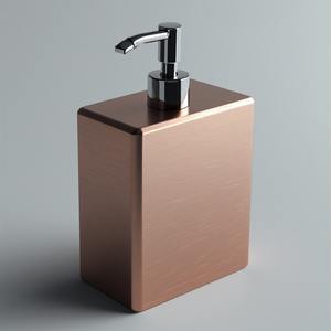 Distributeur de savon design AYC METALS, design moderne et élégant, acier inoxydable durable, construction en marbre, écologique pour les salles de bain - Product Image 2