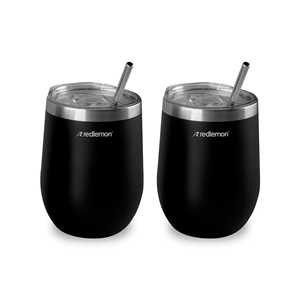 Ensemble de thermos et de tasse à café de style américain de 14 oz, design moderne avec poignée, bouteille d'eau et vaisselle avec couvercle à poignée - Product Image 1