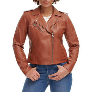 Chaqueta bomber para mujer OEM ODM 2025 chaqueta de gran tamaño para hombre chaquetas personalizadas en cuero - Product Image 6