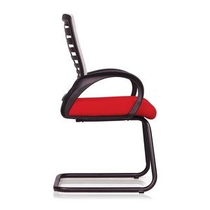 Silla ergonómica de malla para arrodillarse con reposabrazos fijos para reuniones - Product Image 1