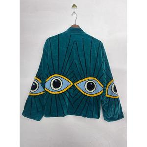 Veste Suzani colorée de qualité pour un usage décontracté ou formel, parfaite pour toutes les saisons, disponible à un prix attractif. - Product Image 2