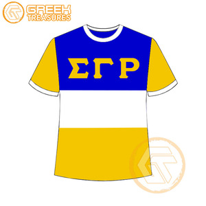 เสื้อยืด Sigma Gamma Rho สำหรับผู้หญิงเสื้อผ้าสำหรับสโมสรผ้าฝ้ายเจอร์ซีย์คุณภาพสูงระบายอากาศได้ดี - Product Image 5