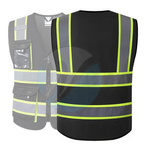 Chaleco de Seguridad para Trabajo en Exteriores, ANSI Clase 1, Impermeable, Logotipo Personalizado, Malla Transpirable/Nailon/Poliéster, Alta Calidad, MOQ Bajo - Product Image 2