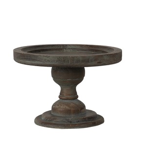 Soporte de pastel de mosaico redondo de boda de madera de mango ecológico con gran calidad a precios al por mayor con tamaños de 10 pulgadas - Product Image 2