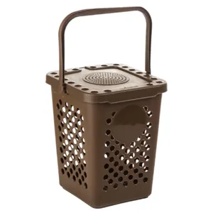 Contenedor de Almacenamiento para Oficina Ecoplast 360L, Perforado, Antiolor, Recolección de Residuos Separada, Apertura Tipo Libro, Flexible, No Deformable - Product Image 1