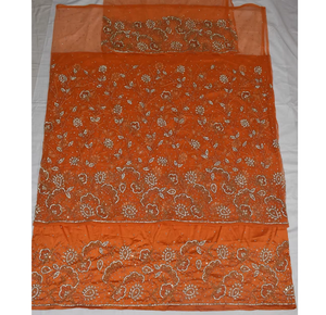 Accesorio de Ropa Africana para Mujer, Pañuelo de Seda con Cuentas Multicolores, Gele Asoke, Pañuelos para la Cabeza, Envolturas George - Product Image 3