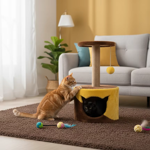 Arbre à chat multi-niveaux Amistar de haute qualité, adapté à tous les chats - Product Image 4