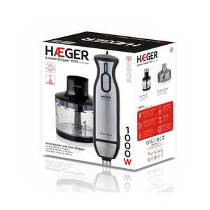 Frullatore a immersione Extreme Chopper con tritatutto 1000W 400ml (Haeger HB-10C.019A) - Product Image 3