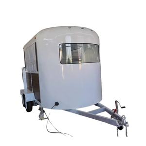 Camión <span class=keywords><strong>de</strong></span> comida callejera <span class=keywords><strong>de</strong></span> fibra <span class=keywords><strong>de</strong></span> vidrio <span class=keywords><strong>de</strong></span> diseño único <span class=keywords><strong>de</strong></span> 10 pies, barra móvil para cerveza, café, dulces, galletas, catering, remolque <span class=keywords><strong>de</strong></span> caballos, comida <span class=keywords><strong>de</strong></span> concesión - Product Image 2