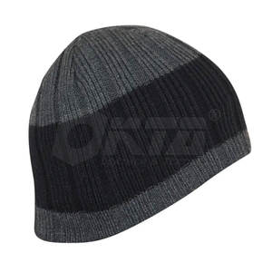 Venta caliente de alta calidad de lana gorros sombrero para hombres mujeres uso al aire libre invierno cálido Jacquard gorros sombrero - Product Image 5