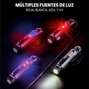 NEXTORCH Mini linterna LED de 700 lúmenes con llavero y cable USB - Product Image 5