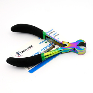 Les outils d'extension de cheveux populaires ont des bords tranchants pour une coupe précise de la kératine poignée en caoutchouc réduit la fatigue des mains en acier inoxydable - Product Image 3