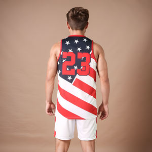 OEM Factory Direct Customizable High Quality Sportswear Plus <b>Size</b> Anti-Bacterial <b>Basketball</b> Uniform Quick Delivery Breathable - Product Image 6