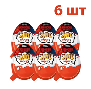 Kinder Joy Chocolate Surprise Eggs Stranger Things T1 <b>Box</b> of 72 Mixed Toys Collectibles Kids Party Wholesale Bulk Supplies Deal - Product Image 4