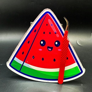 Al Por Mayor, Bonito Soporte de Acrílico para Extensiones de Pestañas con Diseño de Hello Kitty, Herramientas para Pestañas de Marca Privada Sostenibles - Product Image 1