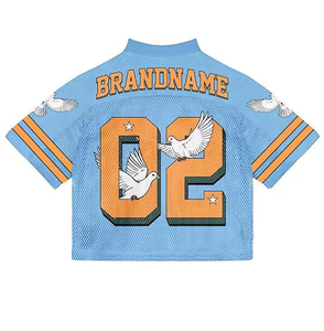 Jersey de Fútbol Americano 2025, Nuevo Diseño, Uniforme Personalizado, Transpirable, Manga Corta, Bordado Personalizable, Unisex - Product Image 2