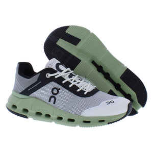 Scarpe da Donna ON Cloudnova Z5 Rush Colore: Nero/Bianco 100% Autentiche - Product Image 5