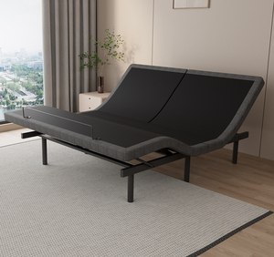 <span class=keywords><strong>Base</strong></span> de <span class=keywords><strong>Cama</strong></span> Ajustable King Size con Colchón, Iluminación Inalámbrica de Altura Ajustable Debajo de la <span class=keywords><strong>Cama</strong></span> y Doble Masaje Integrado - Product Image 5