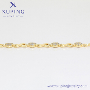 X000452980 xuping gioielli coreano Pop Design romantico a forma di cuore diamante regalo per la <span class=keywords><strong>festa</strong></span> della <span class=keywords><strong>mamma</strong></span> braccialetto - Product Image 3