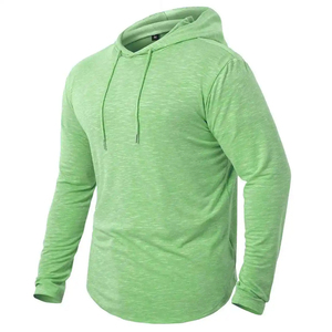 Activewear Breathable Compression Lightweight Windproof Quick Dry 2 Pieces Outdoor Regular Fit Sportswear 100% Polyester <b>Hoodies</b> - Product Image 2