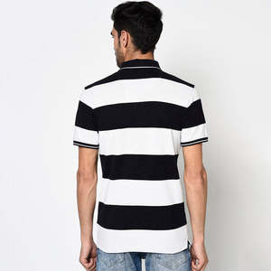 Polo bordado personalizado para hombre Camisetas 100% algodón de alta calidad de talla grande Polo para hombre camisas de manga corta para hombre con estilo personalizado - Product Image 4