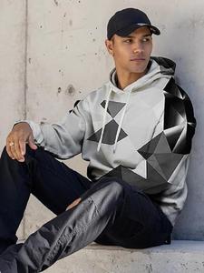 Sweats à capuche graphiques en polys imprimés en 3D personnalisés pulls pour hommes et femmes 100% coton sweats à capuche confortables du Bangladesh - Product Image 3