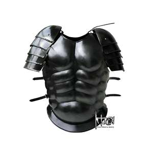 Cuiras griego espartano inspirado en el estilo de las artes marciales samurái, de acero dulce duradero - Product Image 2