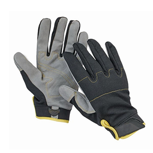 Guantes mecánicos de alta visibilidad para Protección mejorada de la visibilidad Cuero sintético a prueba de fuego Uso al aire libre para aparejos de construcción - Product Image 5