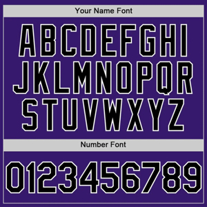 High Quality Sportswear Embroidery Patch <b>Hoodies</b> Custom Team Name Polyester Hoodie Breathable Fabric <b>Purple</b> & White Sleeve - Product Image 3