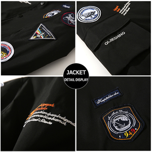 Unisex Wholesale Custom Latest Designs <b>Long</b> Sleeve Baseball Varisty <b>Jacket</b> <b>Men</b> Plain Blank Varisty Letterman <b>Jackets</b> - Product Image 3