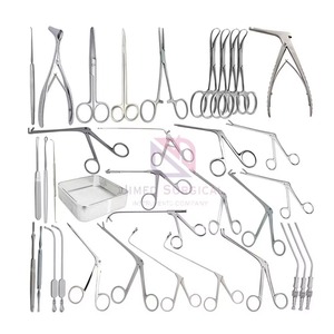 Ensemble d'instruments chirurgicaux réutilisables en acier inoxydable pour interventions sinusales |   Kit chirurgical ORL professionnel |   Vente en gros - Product Image 1