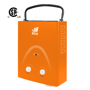 Chauffe-eau portable 5L sans réservoir à gaz naturel à évacuation forcée en cuivre pour usage domestique et extérieur en camping-car 10kW 5L - Product Image 1