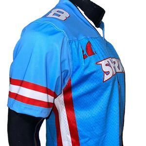 Maillot de football américain maillot de fan parent sublimation broderie grande taille support personnalisé Fabricant d'usine Pakistan - Product Image 1