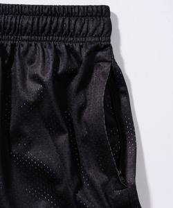 Pantalones cortos de malla para fitness de calle para hombre con logotipo personalizado impreso, cintura elástica cómoda, diseño de sublimación sólido - Product Image 4