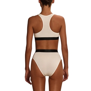 Sujetador Deportivo sin Costuras con Escote Bajo y Espalda Cruzada para Mujer, Talla Grande, Transpirable, para Yoga y Pilates - Product Image 4