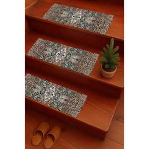 Tapis imprimé vintage : Unique, confortable, rustique, cadeau moderne, tapis Step - Product Image 4