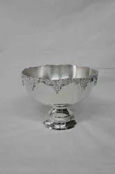 Tazón Decorativo de Metal para Servir, Tazón de Acero Inoxidable para Alimentos, Vajilla Elegante para Mesa, Plato para Servir Ensaladas y Frutas - Product Image 6