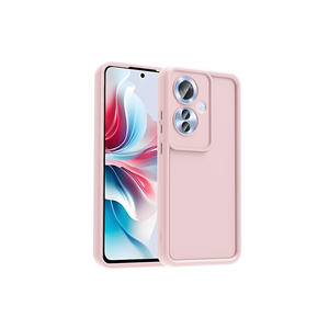 เคสโทรศัพท์ OPPO Reno 11F 5G แฟชั่นซิลิโคนสีชมพูลายสับปะรด IMD พิเศษสำหรับปกป้องโทรศัพท์มือถือป้องกันกล้อง - Product Image 1