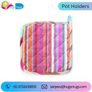 Soporte de olla resistente al calor para horno ligero de algodón orgánico más vendido para uso en cocina y horno a precio de fábrica - Product Image 3