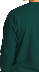 Pull blanc hommes sweat d'hiver pour tenue décontractée vêtements d'hiver personnalisés hommes sweats thermiques bases, coton mélangé - Product Image 3