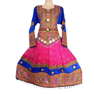 Vestidos Bordados Hechos a Medida para Mujer, Ropa Afgana Pashtún, Vestido Largo Balochi Vintage de Kabul, Traje Tradicional - Product Image 3