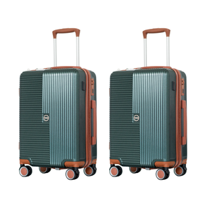 กระเป๋าเดินทางมีล้ออลูมิเนียม620ล้อเงียบคู่ตะขอแขวนกระเป๋ากระเป๋ากระเป๋าเวียดนาม - Product Image 1