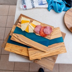 Tabla de cortar de resina más vendida para chefs profesionales o cocineros caseros y uso de cocina decorativa disponible a la venta - Product Image 6