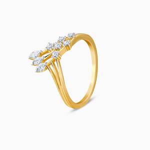 Bague de fiançailles et de mariage de luxe en or Aveline avec diamant fantaisie taille Asscher et pierre de laboratoire, bijou raffiné pour femme, cadeau élégant - Product Image 3