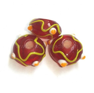 Cuentas de cristal de Murano y cristal hechas a mano para hacer joyas personalizadas accesorio suelto de joyería de moda - Product Image 3